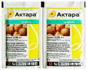 Применение препарата актара
